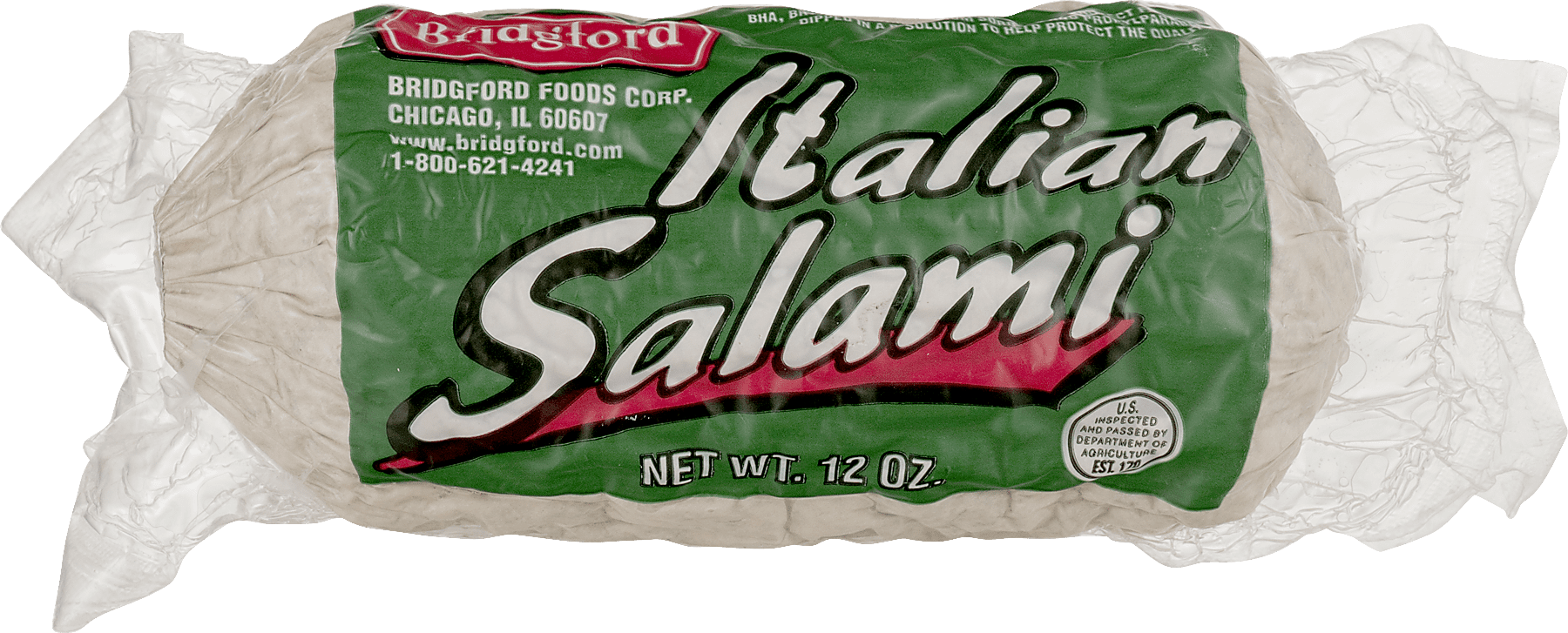 Buy Bridgford Italian Salami 12oz Package it